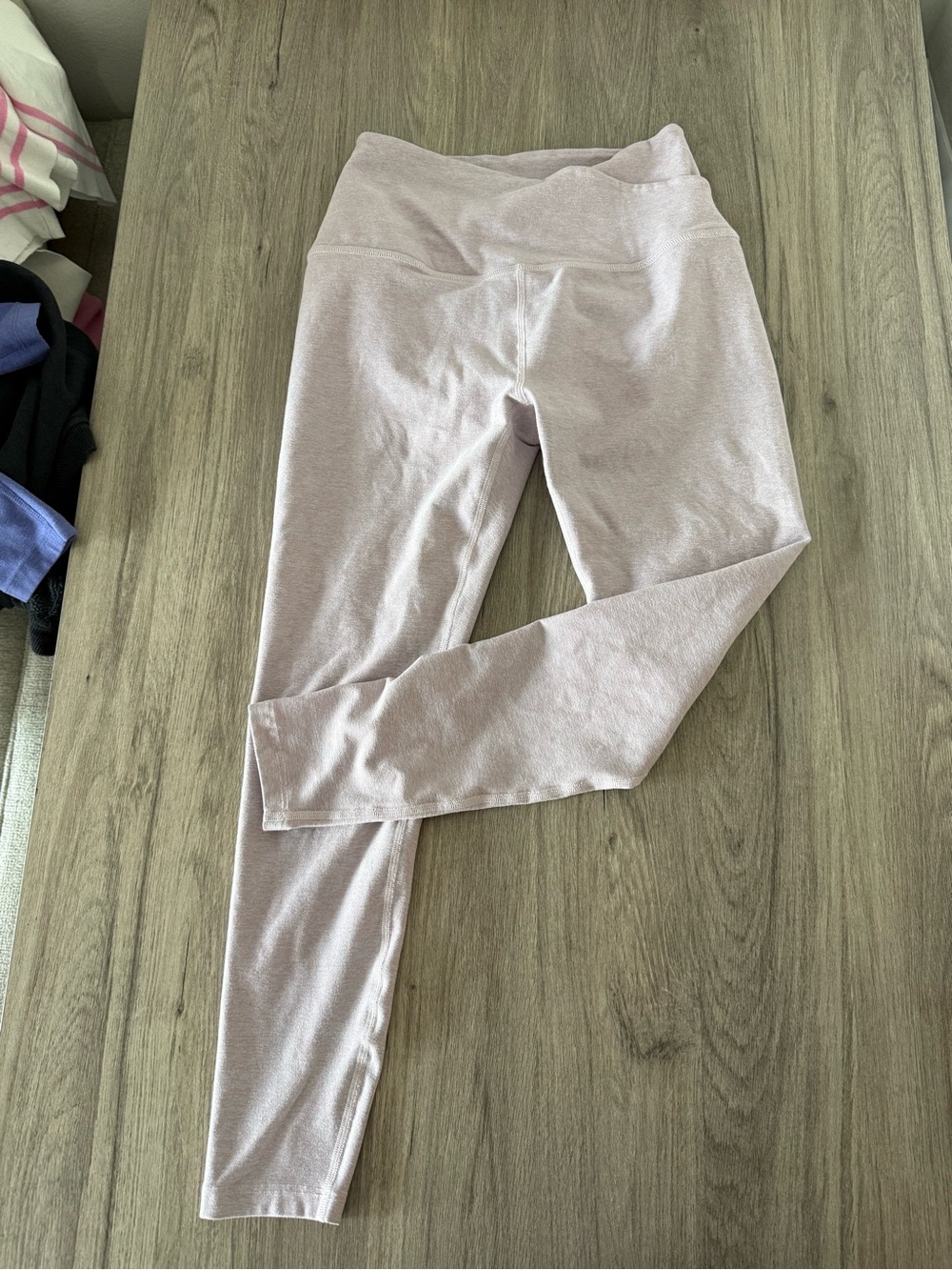 Beyond Yoga Light Mauve Leggings
